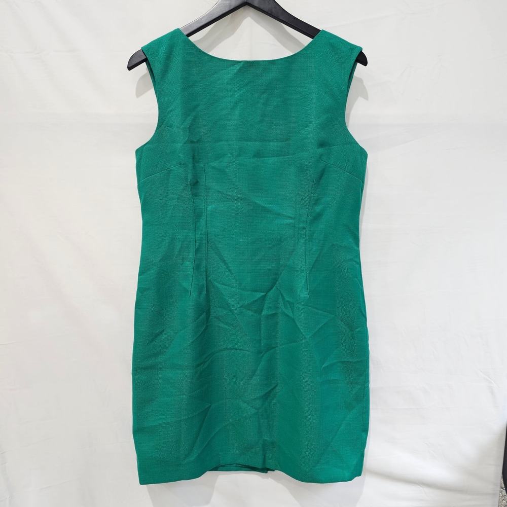 New Chelsea Rose Womens Size 16 Emerald Green Sleeveless Sheath Dress NWT